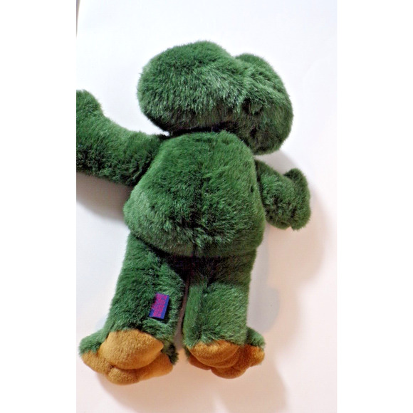 Boyds Bears Racheal Q Ribbit Green Frog Plush 14" Stuffed Animal Vintage - Picture 3 of 5